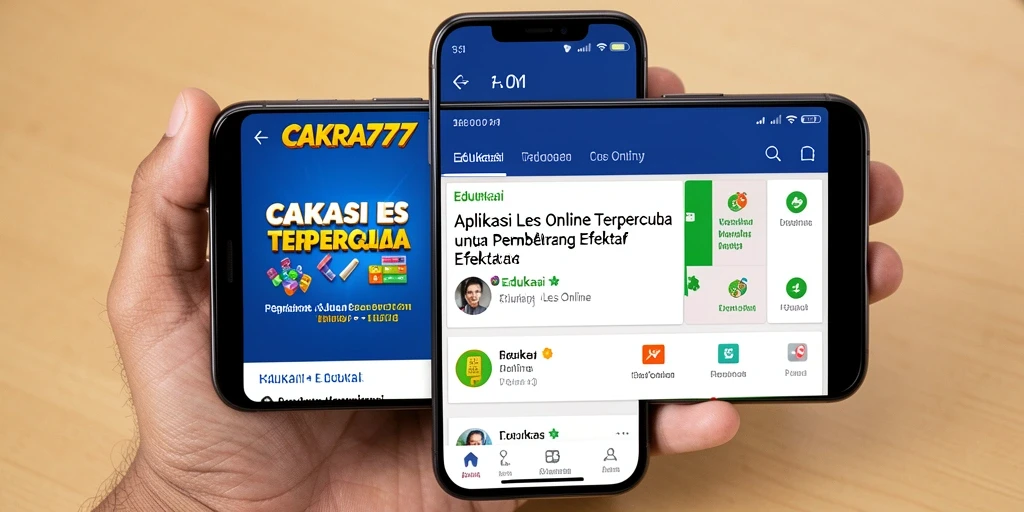 Antarmuka user-friendly CAKRA777 untuk pengalaman Les Online yang optimal.