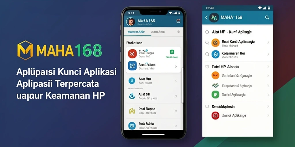 Tampilan antarmuka MAHA168 yang sederhana dan mudah digunakan.