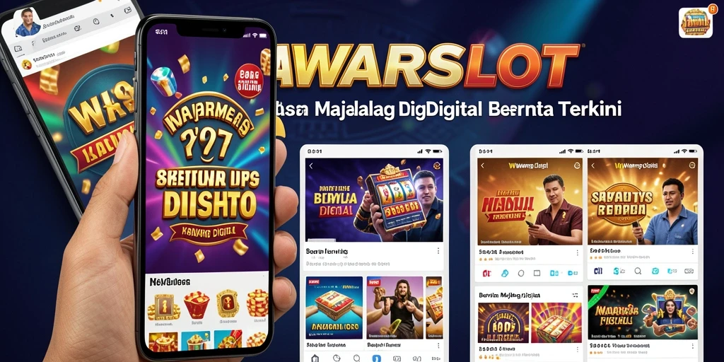 Tampilan antarmuka WAWARSLOT yang modern dan informatif.